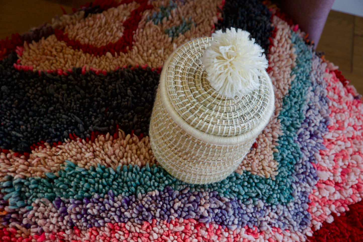Raffia mand