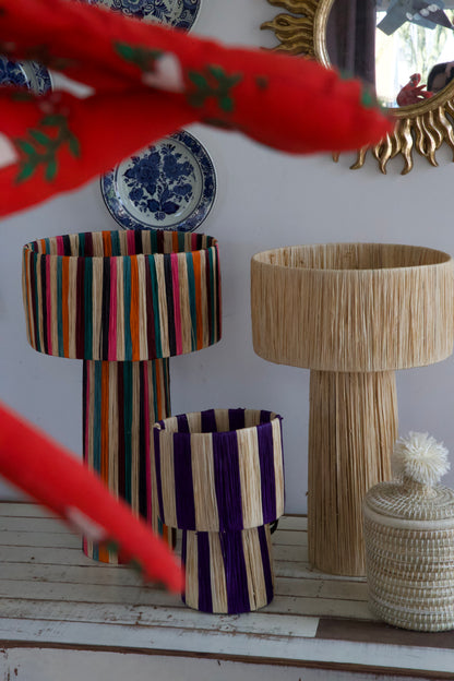 Raffia mand